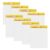 Post-it Super Sticky Wall Easel Pad, 25″ x 30″, Lined, 30 Sheets/Pad, 8 Pads/Pack