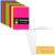 Poster Board 11 x 14 Inches, 164 Sheets Neon & White Poster Paper for Arts Craft Projects Presentations Drawing