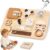 Potatomato Busy Board Toddlers – Montessori Educational Fidget Toys for Baby – Wooden Sensory Toys Autistic Children – Preschool Learning Activities Fine Motor Skills – Travel Toy for 3 4 Years