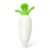 Potato Squishy Handmade, Crunchy Potato Squishy Stress Ball with Bead Filling, Realistic Food Sensory Toy, Shapeable Squeeze Toy for Stress Relief, Soft TPR Fidget Toy for Adults (Radish, M)