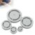 Pottery Foot Ring Tool, Ceramic Tools for Pottery, Aligned Foot Ring Template for Ceramics, Soft to Leather Clays Foots Rings Tool, for Bowls, Mugs (Gray)