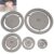 Pottery Foot Ring Tool, Precision Pottery Foot Ring Template & Stamp Tool for Ceramics, Clay Base Aligner for Pottery Foot Ring Tool Press, Essential Pottery Foot Tool for Clean, Consistent Results