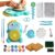 Pottery Wheel for Kids, Electric Pottery Kit with Foot Pedal, USB Charging