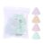 Powder Puff Polyurethane 1 Box Makeup Sponge Triangle for Travel
