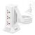 Power Strips Tower with Wireless Charging and Night Light,9 AC outlets & 3 USB Port,6ft Cord