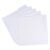 PP Plastic Record Dividers White Clear Tab Labels