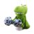 Ppsfege Animal Sound Boxing Interactive Toddlers Early Learning Parent Child Play Educational Punching Game with Chinese Zodiac Design (E, 26.5x15cm)