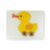 Pracht Creatives Hobby 6029-15041 Thread Picture Duck Approx. 15 x 20 cm, Small String Art Picture, Complete Set with Thread, Metal Nails, Tool, Stencil and Wooden Plate