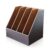 Practical Stationery Storage Box Document Folder Book Frames Dividers Storage Organiser for Home or Office File Holder Strong and Sturdy/Black / 36x27x34.5cm (Coffee 36x27x34.5cm)