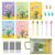 PracticeJQDEN Large Reusable Grooved Handwriting Practice Workbooks for Kids Ages 3-8 Magic Disappearing Ink & 3D Groove Preschool Kindergarten Children Writing Books 5-Book Set with Pen Grips