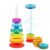 PracticeJQDEN Montessori Toys for 1 Year Old, Spinning Stacking Toys for Toddlers 1-3, Baby Sensory Learning Spinning Rainbow Rings, Cause and Effect Fine Motor Skill Development Gift