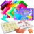 Praisebank Origami Paper, 500pcs 6×6 inch, Double Sided Color, Origami Kit with Guide instruction for Crafts