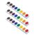 Prang Semi-Moist Watercolors Oval Pan Refills Set, 3 Trays/Box, 24 Boxes