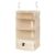 predolo Foldable Clothes Organizer with Zipper, Beige