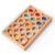 predolo Gem Blocks with Tray Stacking Translucent Blocks with Wooden Frame Rainbow Toy for Preschoolers, Young Children, Classroom, 15PCS Translucent