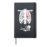 Pregnant Skeleton Funny Expecting Mother Halloween Hardcover Journal, Black