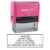 Premier Mark® C 40P Self-Inking Notary Stamp in Attractive Pink Mount (Colorado)
