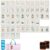 Premium 4 Layer Mahjong Tiles, Mahjong Tiles American Mahjong Tile Set