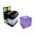 Premium Block Cube Squishy-Squishy Stress Cube,Slow Rise Fidget Cube Squishies Sensory Soft High Density Ice Squeeze Ball Fidget Toy Ice Cube Slow Rise (Purple)