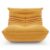 Premium Yellow Bean Bag Chair for Adults – Cozy Memory Foam Sofa with Soft Suede Fabric, Ideal for Living Room, Bedroom, Apartment & Reading Nook.