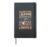 Preschool Teacher Rock Paper Scissors Back to School Student Hardcover Journal, Black