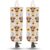 PRESSINART 2Pcs Cow Plastic Bag Holder 22 x 9 Inch Grocery Bag Dispenser Cattle Sunflower Design Polyester Reusable Storage Organizer with 4Pcs Adhesive Hooks for Home Kitchen Pantry Car Decorations