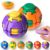 Press to Spin Fidget Spinner Rotating Stress Ball 2 Pack, Sensory Fidget Toys for Adults Teens Boy Girl Gifts Anxiety Stress Relief Fidgets Office Desk Toy for Autism ADHD 360° Rotating Fidget Ball