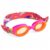 PrettyProducts Swim Goggles with Fabric Strap – Cool Summer Goggle – Pool Goggles Kids – Soft Strap Swimming Goggles – Girls and Boys Swim Goggle (Pink)