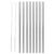 PRETYZOOM Stainless Steel Reusable Heart-shaped Straws with Cleaning Brush, Decorative Metal Drinking Straws for Party Drinks and Everyday Use