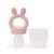 Primo Passi Silicone Baby Food Feeder for Teething & Fresh Foods, BPA-Free Food Grade Silicone Feeder, Safe Self Feeding Pacifier, Dishwasher Safe, Rose Pink, 6M+