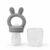 Primo Passi Silicone Baby Food Feeder for Teething & Fresh Foods, BPA-Free Food Grade Silicone Feeder, Safe Self Feeding Pacifier, Dishwasher Safe, Senior Gray, 6M+