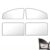 Privacy Car Side Window Covers for Jeep Wrangler 2018-2026
