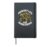 Probably Late For Something Funny Turtle Procrastination Hardcover Journal, Black