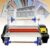 Professal 35cm Thermal Laminator, Adjustable Temp 0-200C & Speed Up to 2m/Min. A3/A4 Auto Feed Hot Cold Laminate for Photos Documents with Dual Roller System