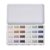 Professional Ash Tone Watercolor Paint Set – 24 Opaque Semi-Moist Colors – Sturdy Watercolors in Portable Tin Box – Ideal for Artists, Students & Beginners – 11.8″ × 6.3″
