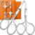 Professional Nose Hair & Eyebrow Scissors For Men Women Small Scissors