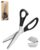 Professional Pinking Shears, 9 Inch Zig Zag Cut Fabric Sewing Shears
