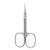 Professional Stainless Steel Cuticle Scissors for Eyebrows, Eyelashes, and Mustache – Extra Fine Curved Design(Shiny)