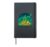 Profit Skyline City Growth Vision Hardcover Journal, Black