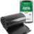PROMORE Black Plastic Sheeting 6 Mil 10 x 25 FT, Heavy Duty Polyethylene Sheeting, Waterproof, UV Protection, for Weed Barrier, Moisture, Construction Film, Lumber Tarp, Ground Cover