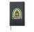 Prone to Shenanigans and Malarkey Rainbow Hardcover Journal, Black