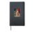 Proserpina Roman Underworld Goddess Pomegranate Hardcover Journal, Black