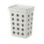 ProTuning HÅLLBAR Organic Waste Bin, 10L Capacity, Light Grey, Removable Lid, Ventilated Design, Kitchen Storage, Stackable, Round Corners