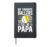 Proud Baseball Softball Papa Of Ballers Hardcover Journal, Black