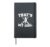 Proud Field Hockey Dad Of A Field Hockey Player Father Hardcover Journal, Black