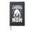 Proud Football Lineman Mom Of A Football Lineman Mother Hardcover Journal, Black