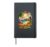 PR Sun Hits Different Tropical Boricua Hardcover Journal, Black