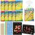 Prudiut 30-Pack Rainbow Scratch Art Notebooks with Stylus for Kids