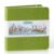 Prudiut 5″ x 5″ Hardcover Pocket Sketchbook, 80 Sheets, Emerald Green