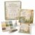 Psalms of Comfort & Strength Sea Glass Art Kit, Christian DIY Craft Kit with Inspirational Bible Verse Design, Religious Gift Faith Home Wall Decor Art (#B)